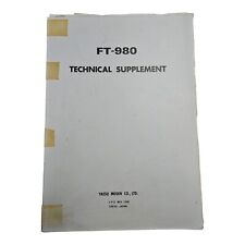 Yaesu FT-980 Libro per