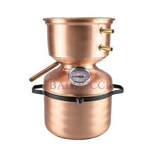 Alambicco distillatore da 5 Litri con termometro e istruzioni GIN GRAPPA, BRANDY