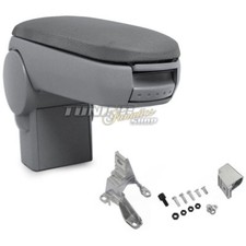 Bracciolo Centrale Volte Set per VW GOLF 4 IV/Bora + Variant IN Tessuto Grigio