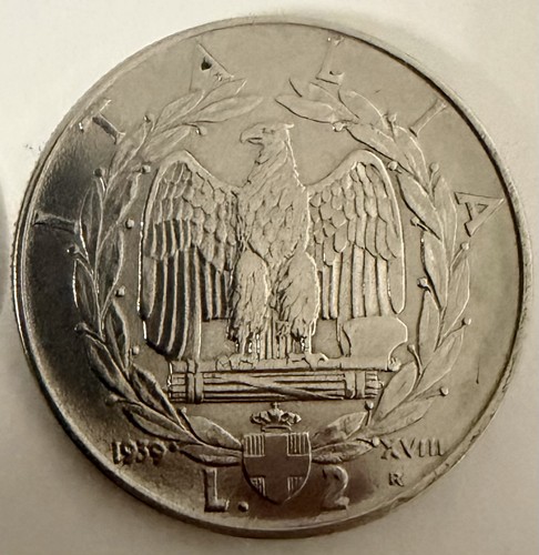 Lire 1939 xvii vittorio - 1939,