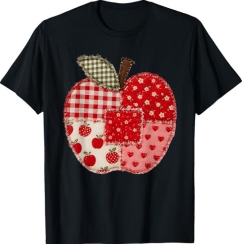 Maglietta simpatica patchwork