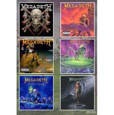 Megadeth Album Cover Sticker