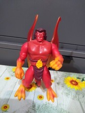 GARGOYLES ORIGINALE "FLAMESTORM GOLIATH" '90 DISNEY KENNER con coda ed ali RED