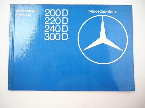 Mercedes benz 200d 220 240 - 200d,