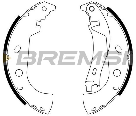 Ganasce freno posteriore fiat - freno,