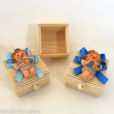 Offerta stock Bomboniere scatoline angelo battesimo nascita comunione compleanno