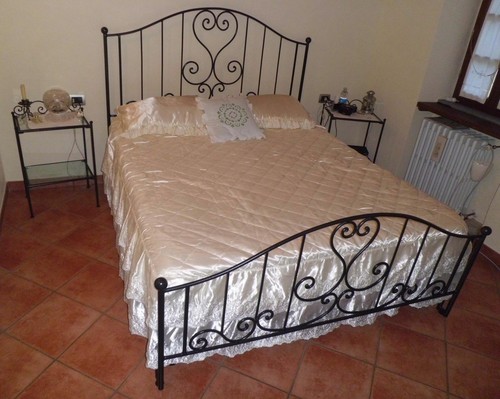 Letto ferro battuto - letto,