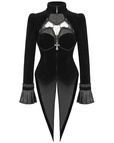 Cappotto donna moda diavolo