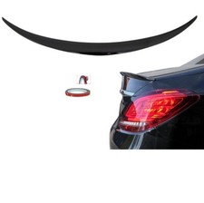 SPOILER / BECQUET / LEVRE DE COFFRE NOIR GLOSS MERCEDES CLASSE C W205 LOOK AMG