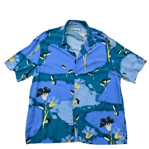 Camicia donna zara blu - camicia,