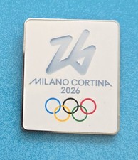 SPILLA LOGO BIANCO OLIMPIADI