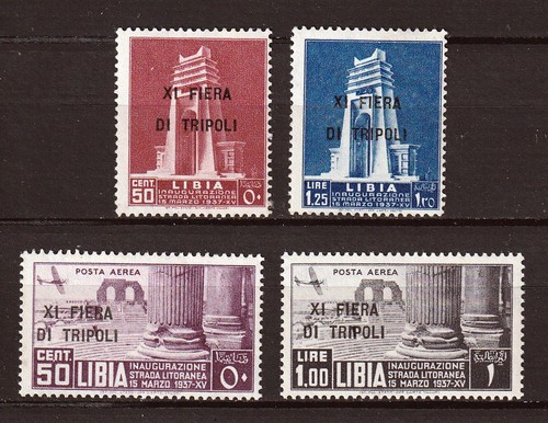 Italia colonie libia 1937 - libia,