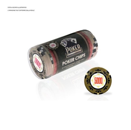 Fiches poker 5000 oro - oro, 14g