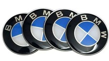 4 Pezzi Coprimozzo Adesivo Bmw