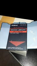 ROLAND    CARD SN-U110    N°12 .  X  U110/U220/D70/ ECC.