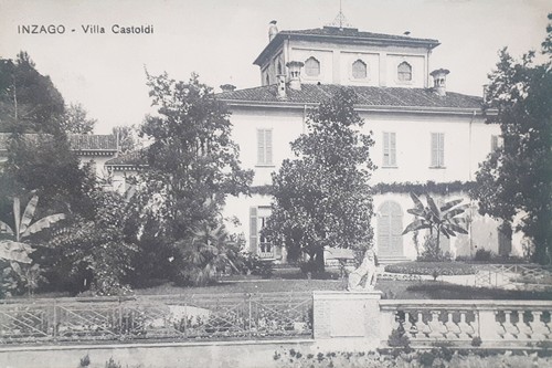 Cartolina inzago villa - -,