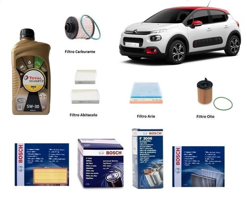 Kit tagliando bosch olio - tagliando, +
