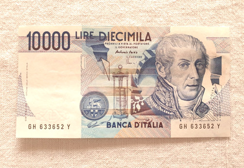Banconota 10000 lire fds - banconota,