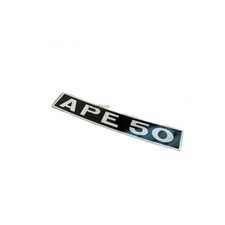 TARGHETTA ANTERIORE APE 50