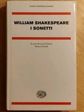 William Shakespeare I SONETTI Einaudi NUE 2021