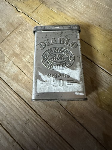 Porta sigari vintage diablo - vintage,