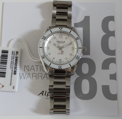 Alpina comtesse 36mm nuovo mai - alpina, nuovo/mai