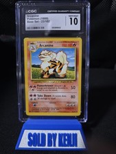 CGC 10 GEM MINT Arcanine 1999