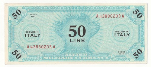 Lire serie 1943 italiano - lire,