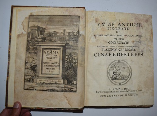 Gemme antiche fig 1700 - –,