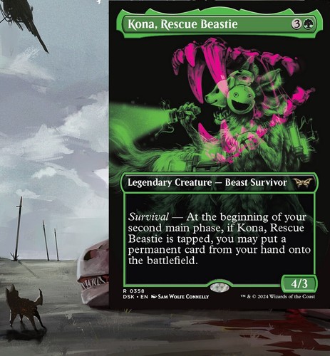 Kona rescue beastie - beastie, commander