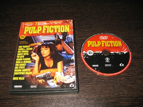 Pulp fiction dvd - fiction, travolta