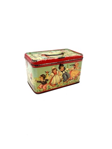 Scatola latta vintage - scatola,