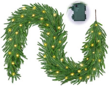 182 Cm Ghirlanda Natalizia Con