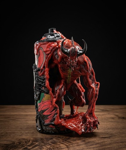 Scultura diorama bomboletta - diorama,