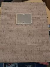 N. 18 PORTAMENU PORTA MENU IN SIMILPELLE EFFETTO SUGHERO