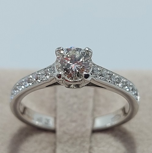 Anello diamante naturale - diamante,