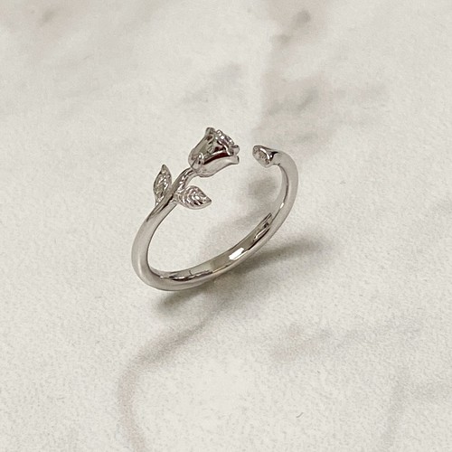 Anello rosa regolabile