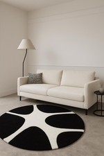 Tappeto rotondo moderno