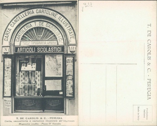 Perugia cartoleria de - cartoleria,
