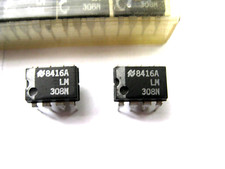 2PCS National Semiconductor LM308N LM308 n Amplificatore Operativo di Precisione IC dip NOS