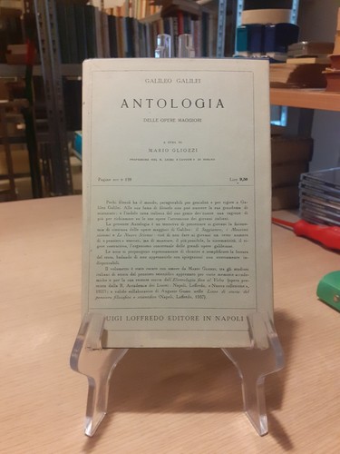 Galileo galilei antologia - galileo,