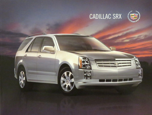 Brochure depliant cadillac srx - brochure,