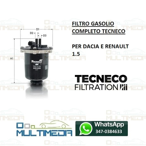 Filtro gasolio completo - gasolio,