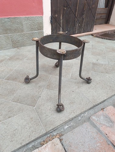 Supporto ferro epoca antico - supporto,