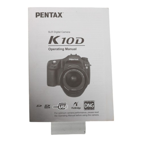 Pentax k10d fotocamera reflex - fotocamera,