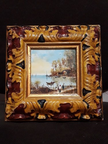 Dipinto quadro antico - dipinto,