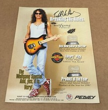 Pubblicità stampa Eddie Van