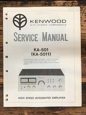 Kenwood KA-501 KA-5011