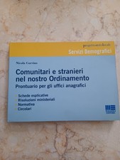 LIBRO COMUNITARI E STRANIERI NEL NOSTRO ORDINAMENTO UFFICIO ANAGRAFE MAGGIOLI