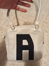 Borsa Gilli Cube Fiat vintage bianco